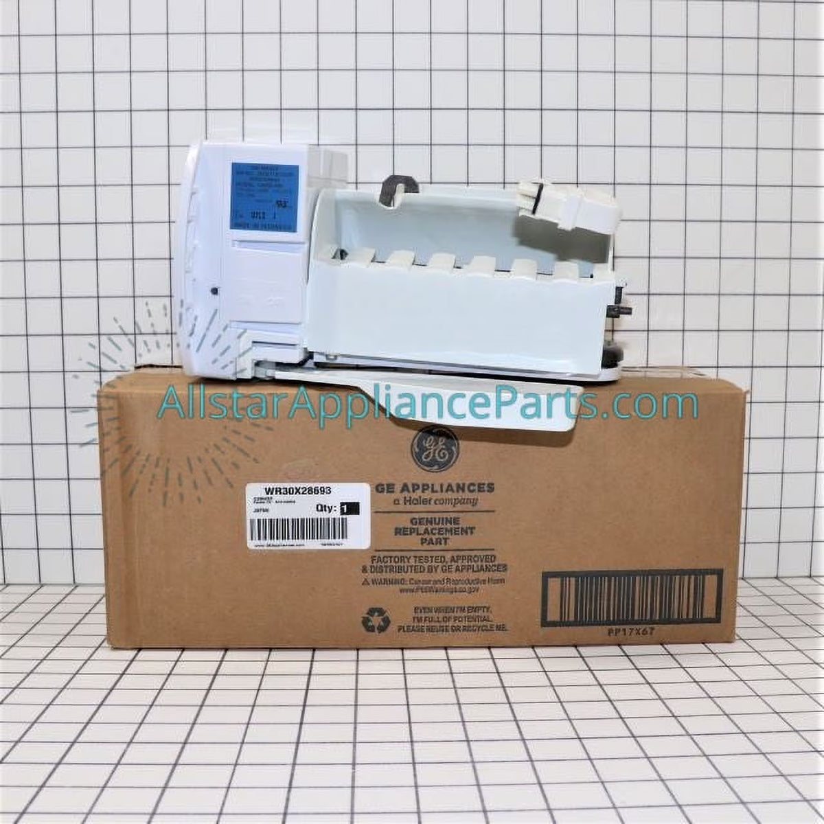 Refrigerator Ice Maker Assembly O717