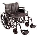 24 x 18 in. Extra Heavy Duty Swing Away Wheelchair I584