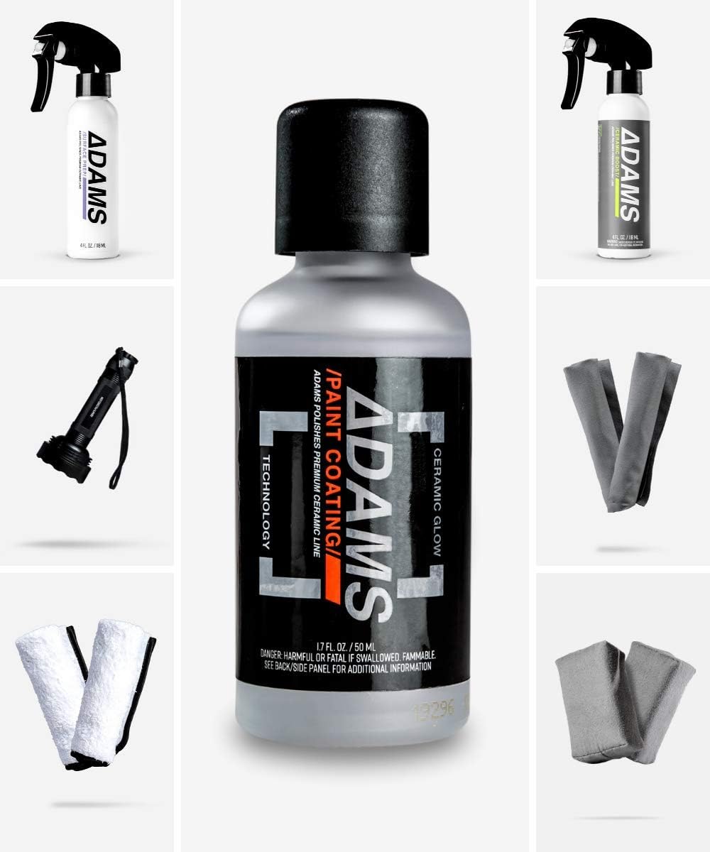 9H Ceramic Coating Kit with UV Flashlight C27597