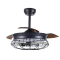 4 Blade Ceiling Fan with Remote, Light Kit S886725