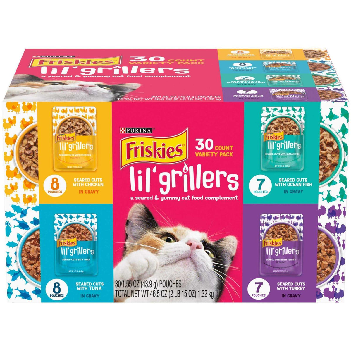 Wet Cat Food Complement Variety Pack Chicken D11458
