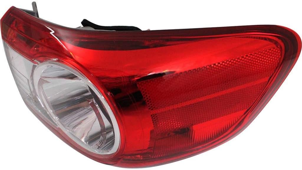 Tail Light Assembly for Toyota Corolla 2011 2012 2013 Passenger Side Pack of 2 R8310