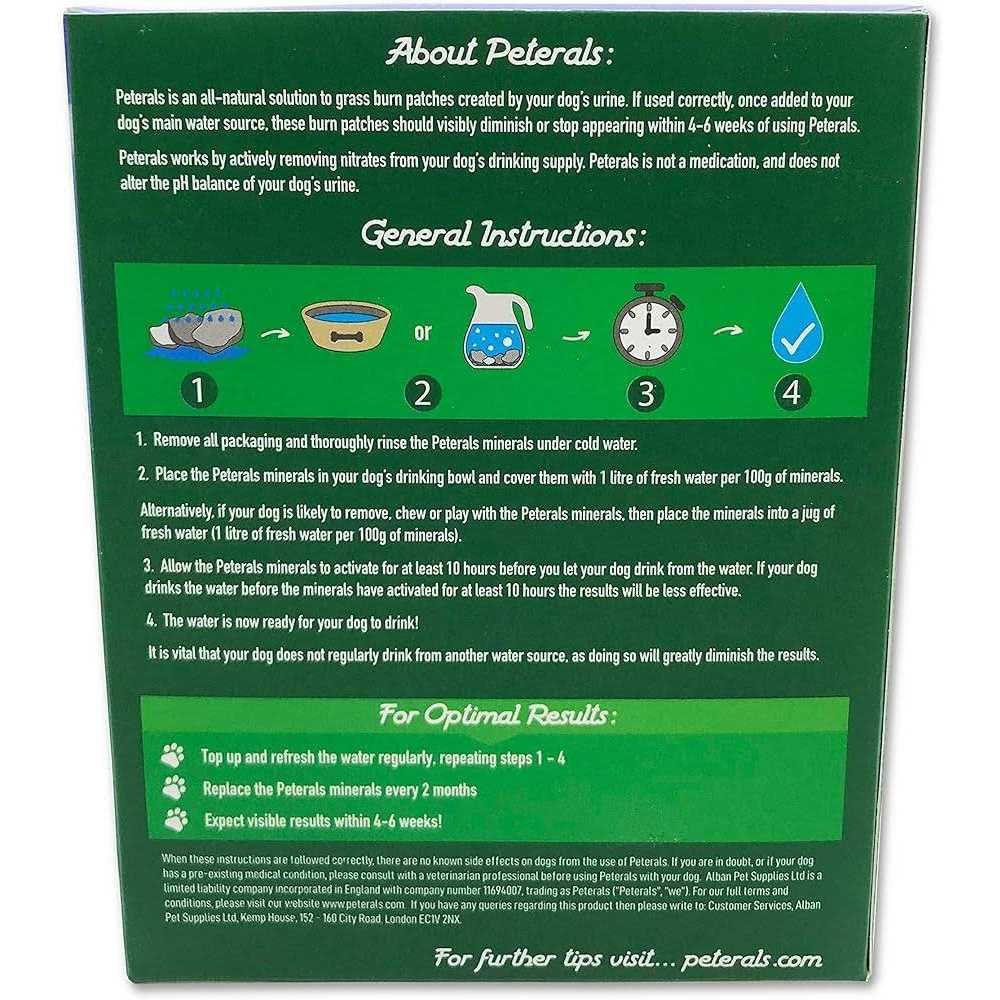 Natural Mineral Rocks Dog Urine Lawn Protection V43783