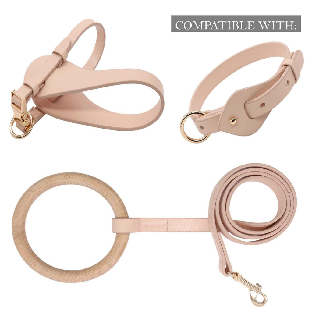 Adjustable Leather Dog Harness P5569