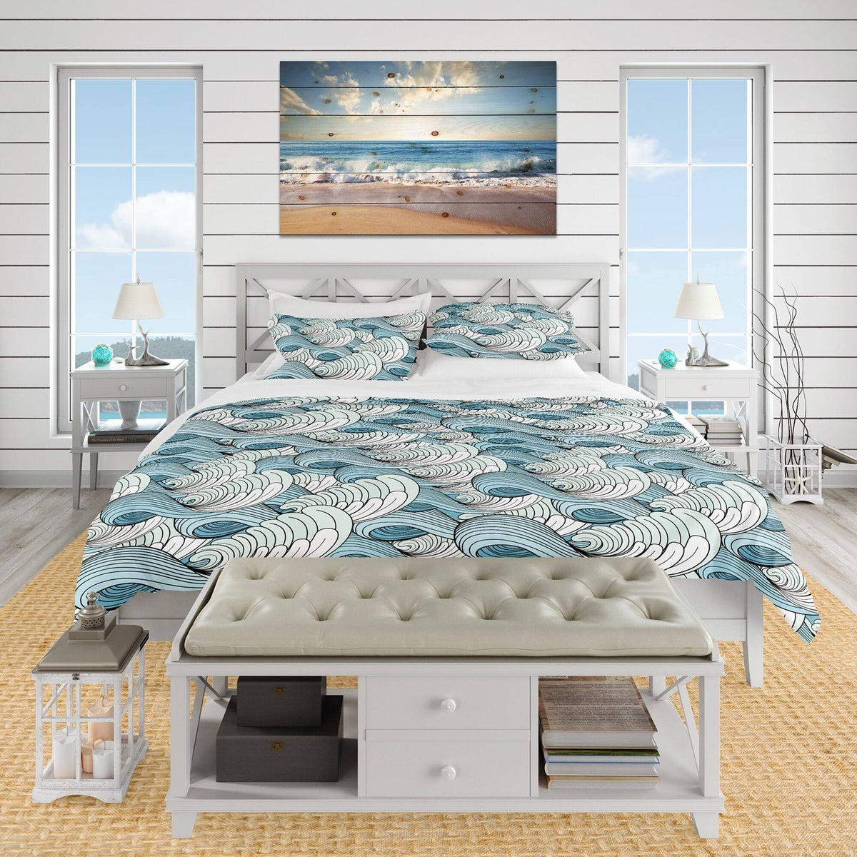 White Queen Duvet Cover Set S794052