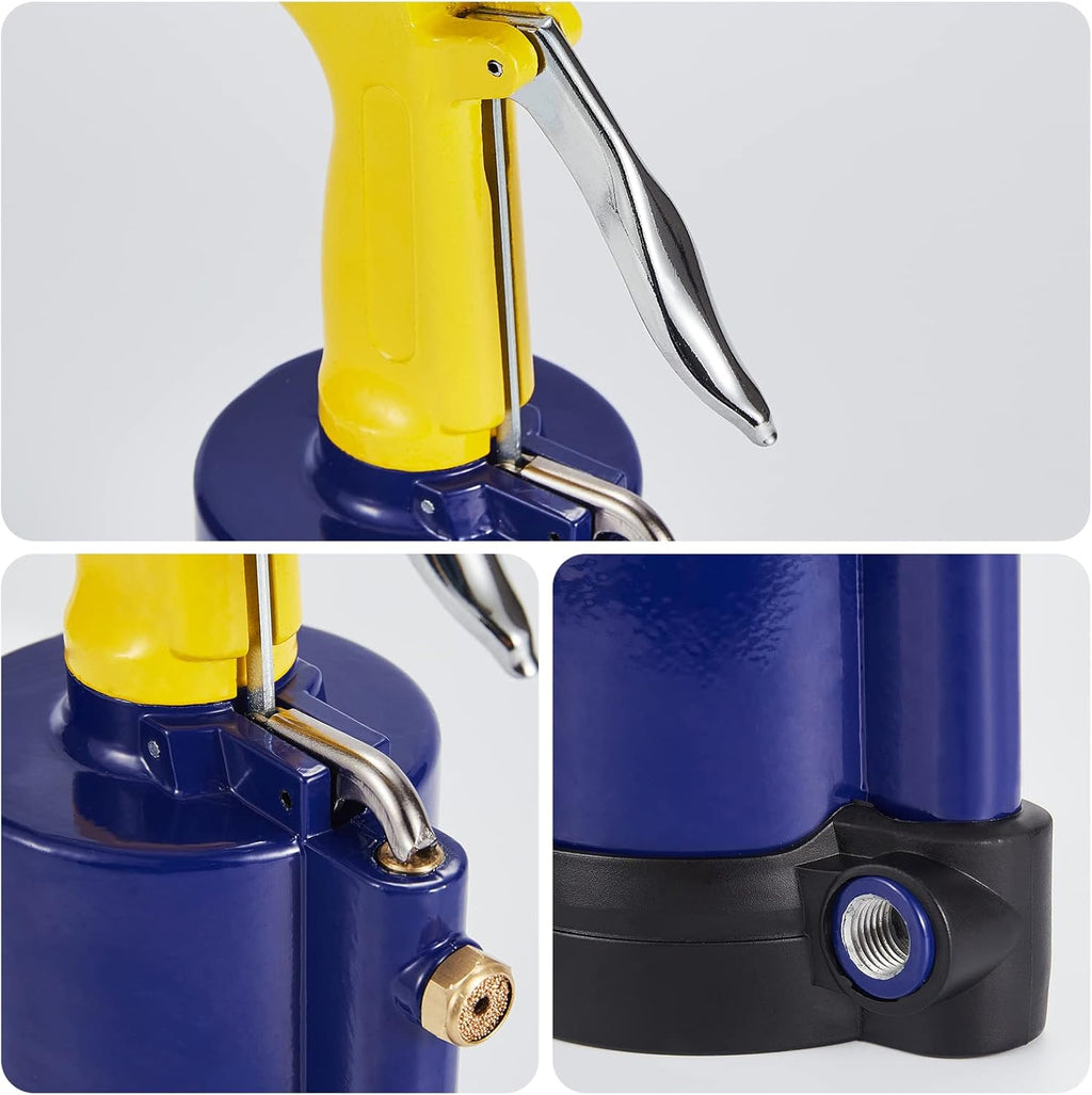 Pneumatic Air Riveter with 50pcs Open End Blind Rivet, Pack of 2 D72437