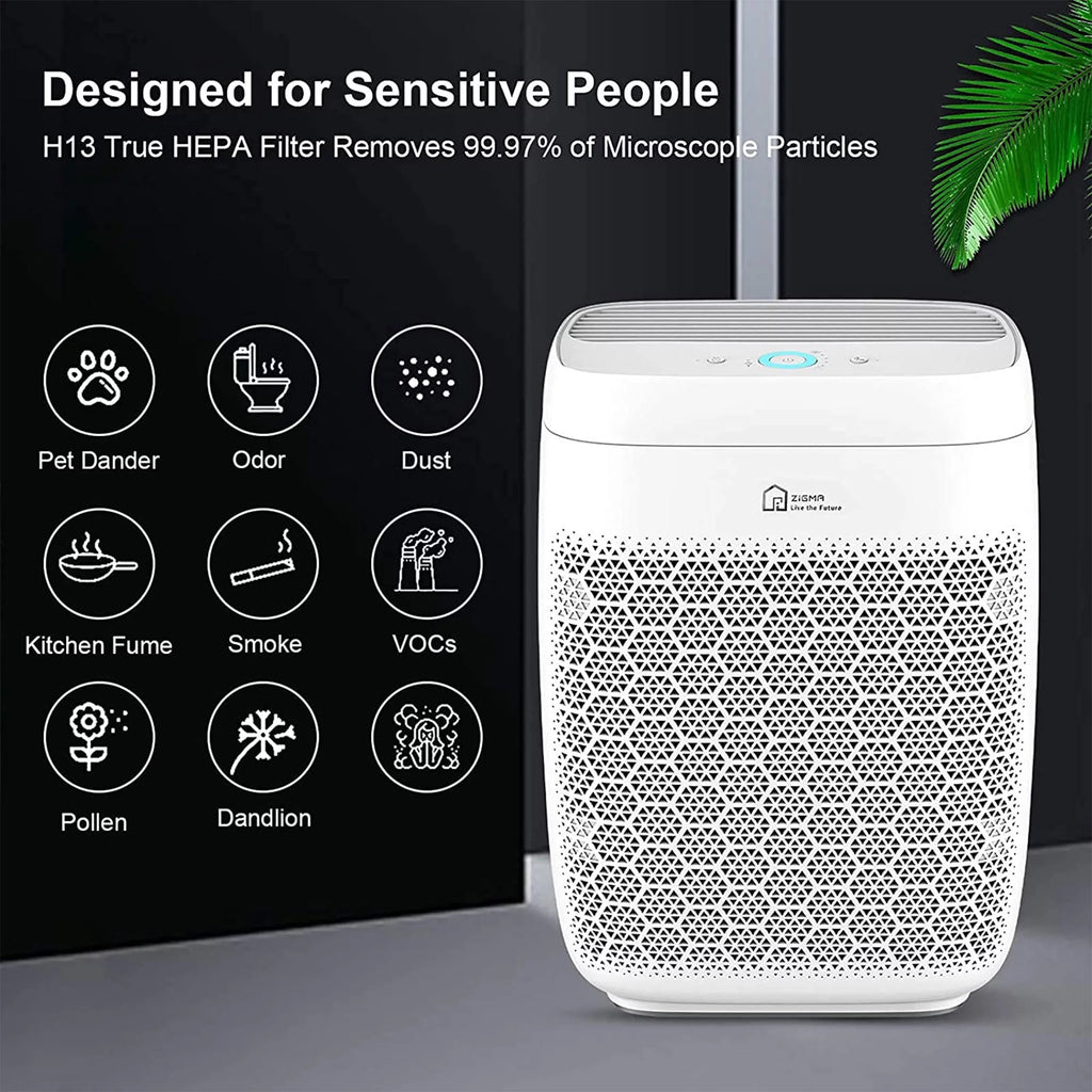White Smart 5-in1 HEPA Air Purifier Z57327
