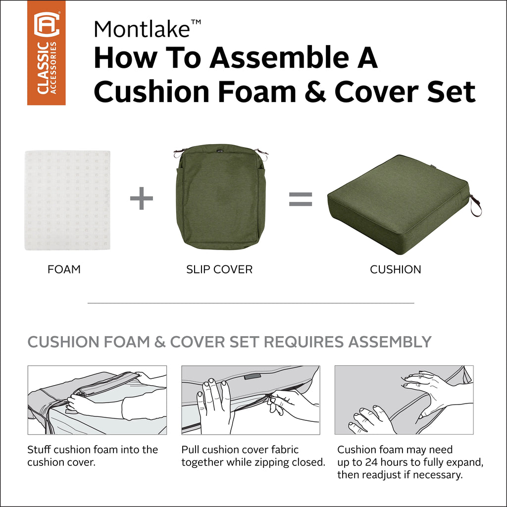 Square Patio Dining Seat Cushion B801