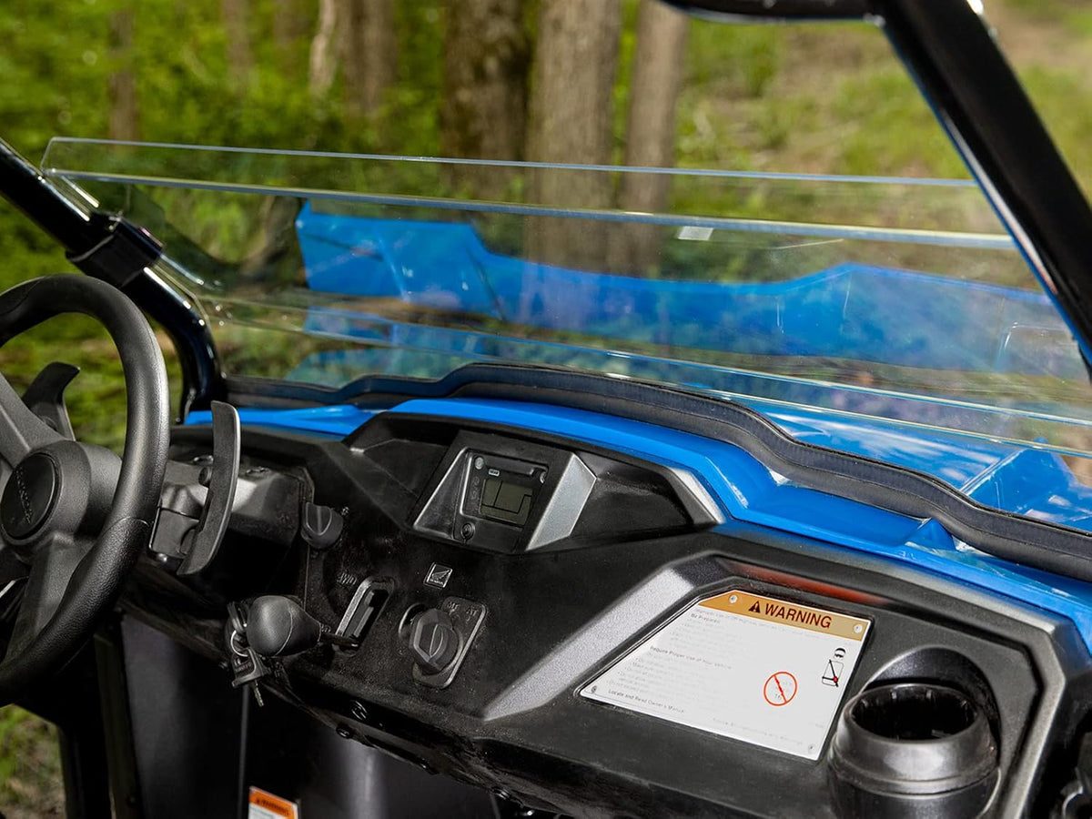 Heavy-Duty Half Windshield for Honda Pioneer 500 / 520, 1/4" Thick Polycarbonate L32050