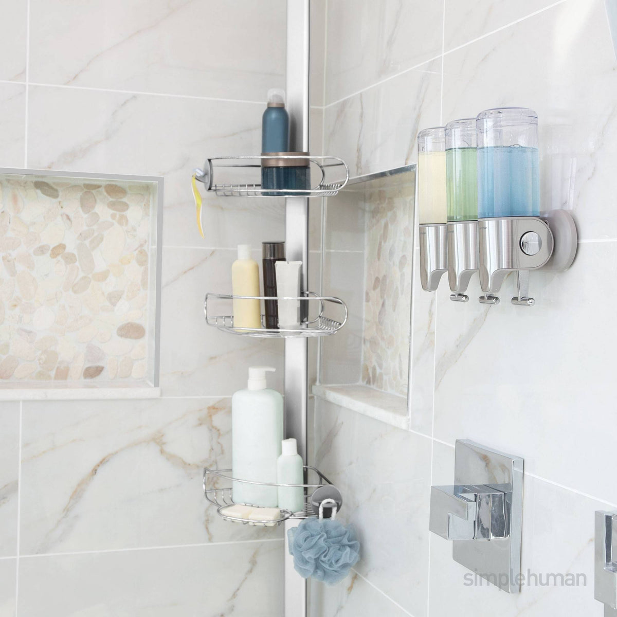 Stainless Steel Tension Shower Caddy U24208