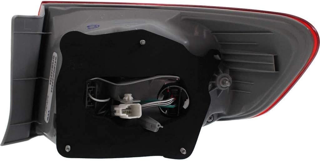 Tail Light Assembly for Toyota Corolla 2011 2012 2013 Passenger Side Pack of 2 R8310