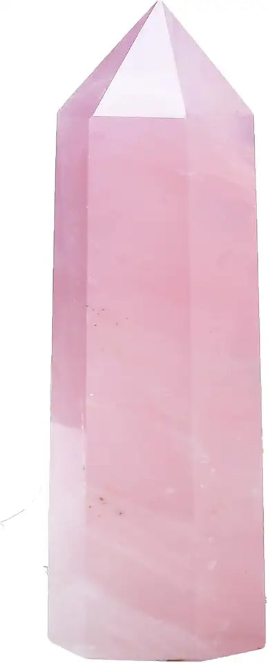 Rose Quartz Crystal Point 1.3-1.7 Pound T87280