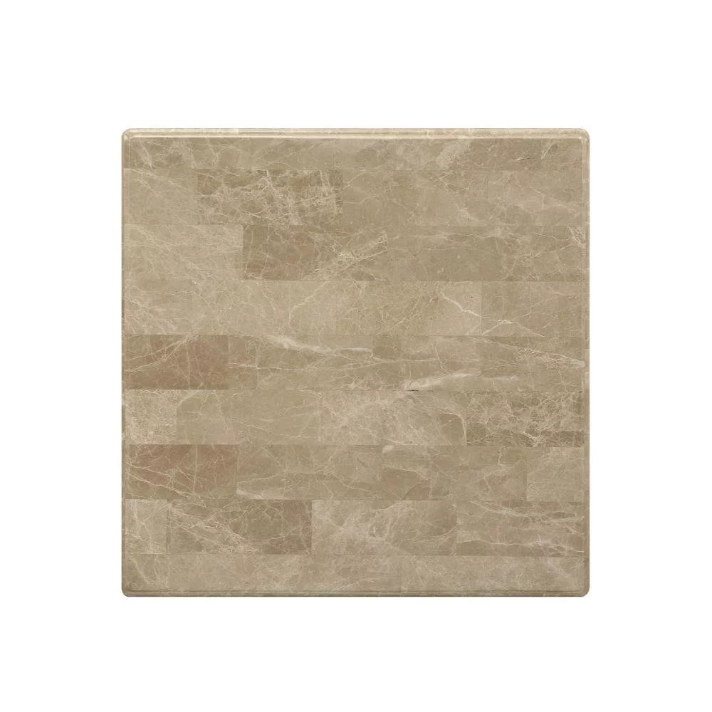 Beige Marble Antique Gold 3pcs Living Room Set Y971326