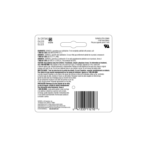 3V Lithium Battery, 12 Count B81428