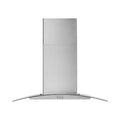 36 in. Curved Glass Wall Mount Range Hood in Stainless Steel U7305