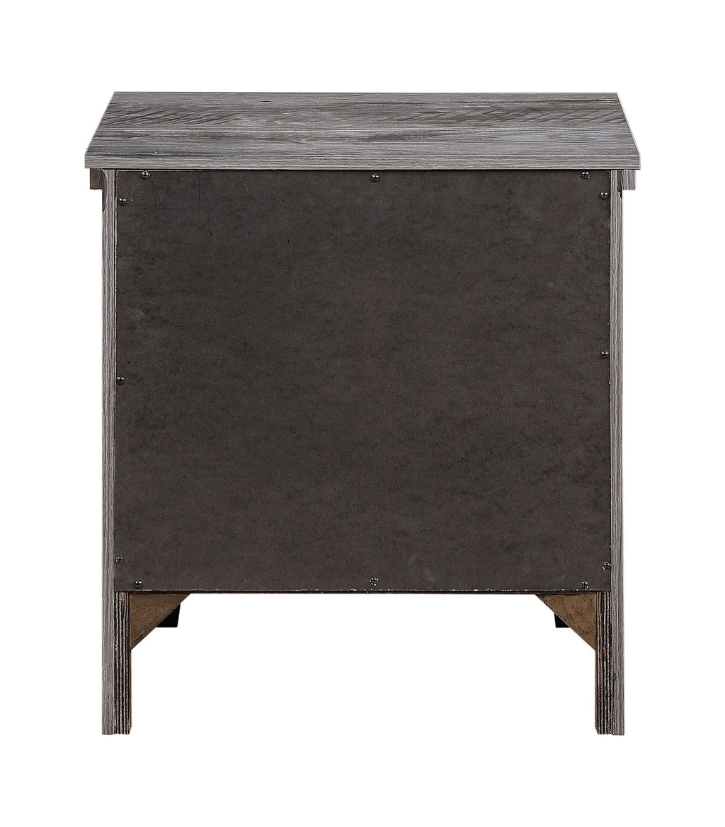 Gray Oak Nightstand W34598