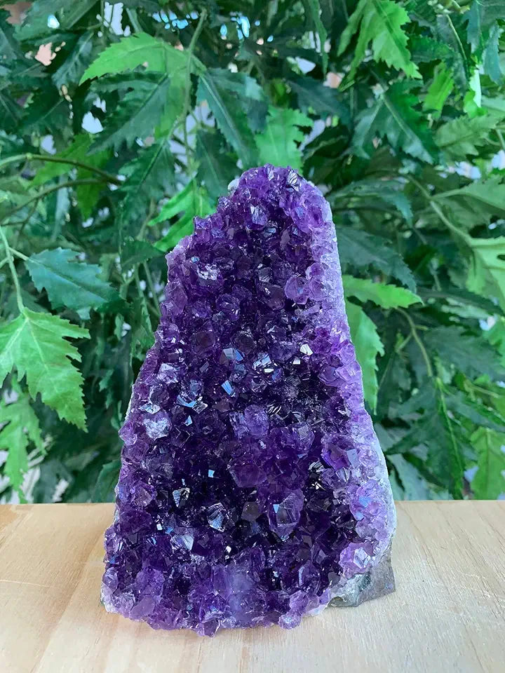 Deep Purple Amethyst Crystal Cluster G104