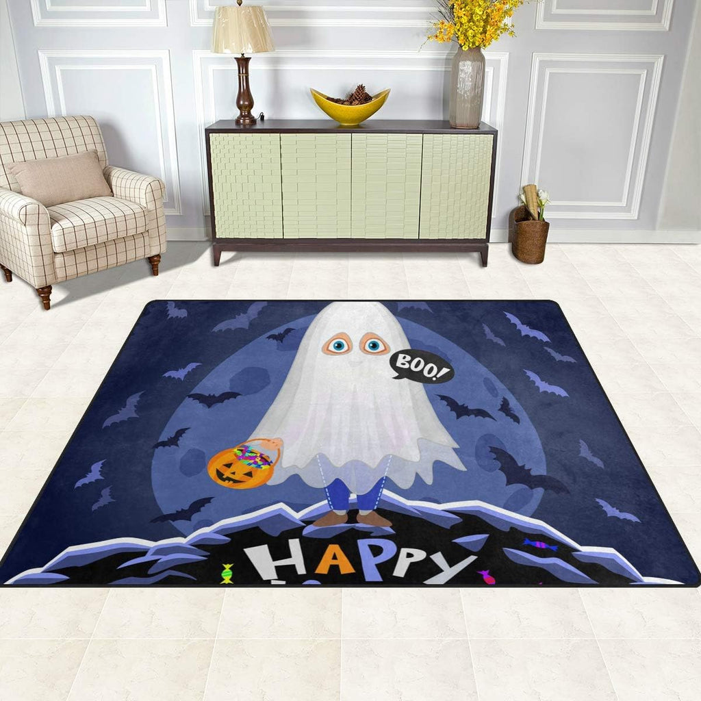 Ghost Lightweight Carpet Mats, 6'8" x 4'10" Area Rug Q4596