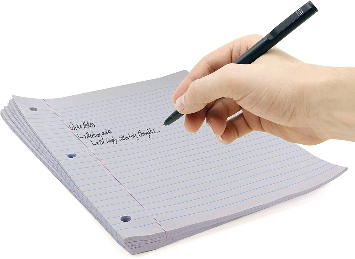 Wide Ruled Filler Paper 10.5" x 8", 150 Sheets Per Pack, Pack of 2 B977