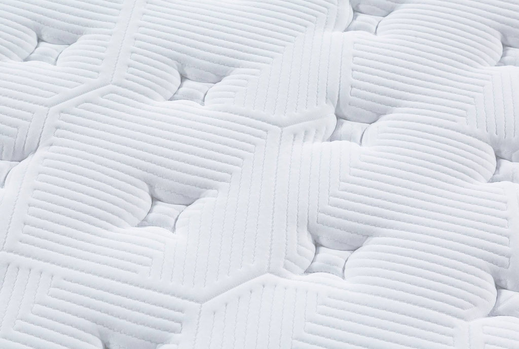 Queen Mattress White Fabric I710608