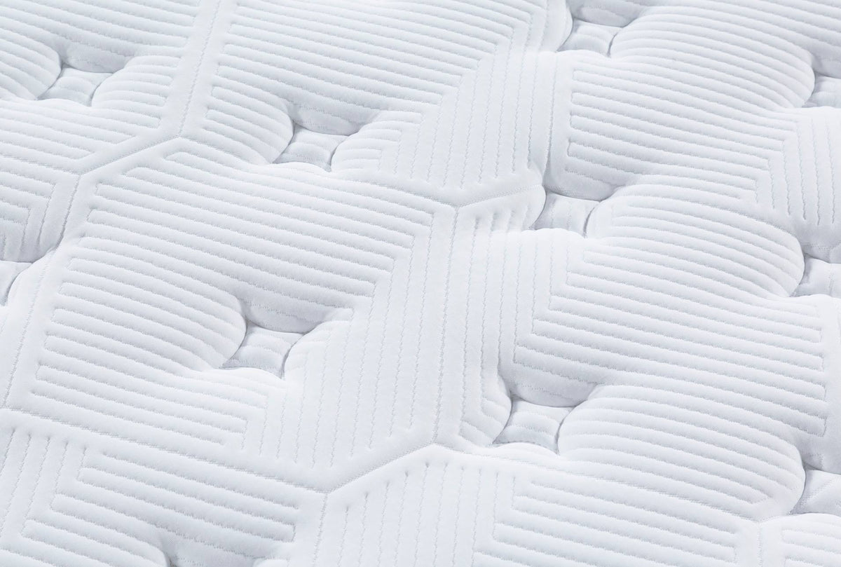 Queen Mattress White Fabric I710608