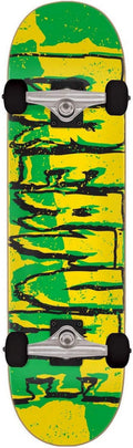 Green/Yellow 7.5" X 28.25" Complete Skateboard C726
