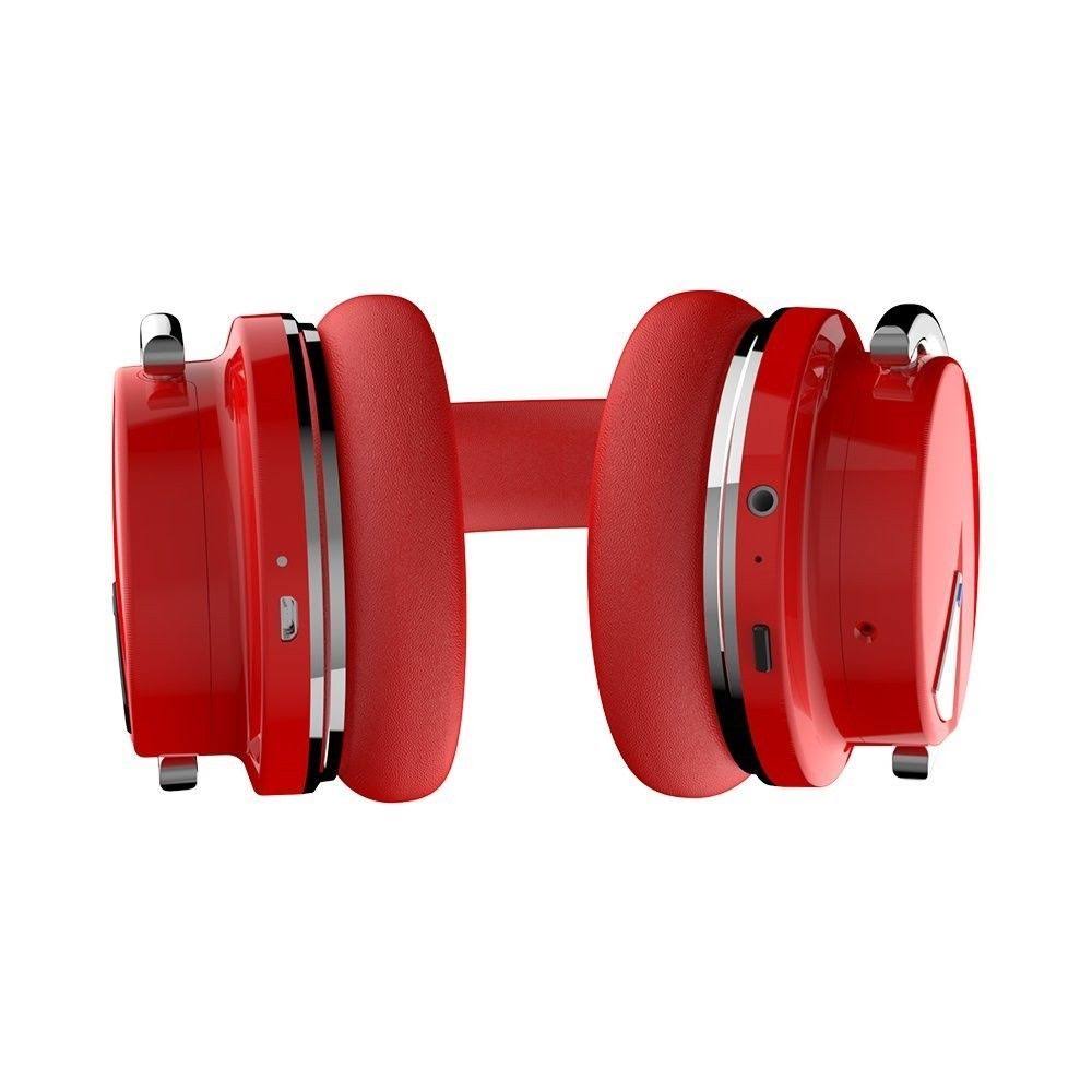 Red Active Noise Cancelling Wireless Bluetooth Headphones P422498