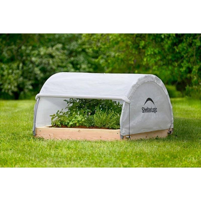 Round Raised Bed Greenhouse with Fully Closable Cover Z7798