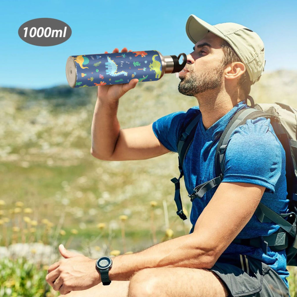 Stainless Steel Insulated Water Bottle with Straw Lid K776