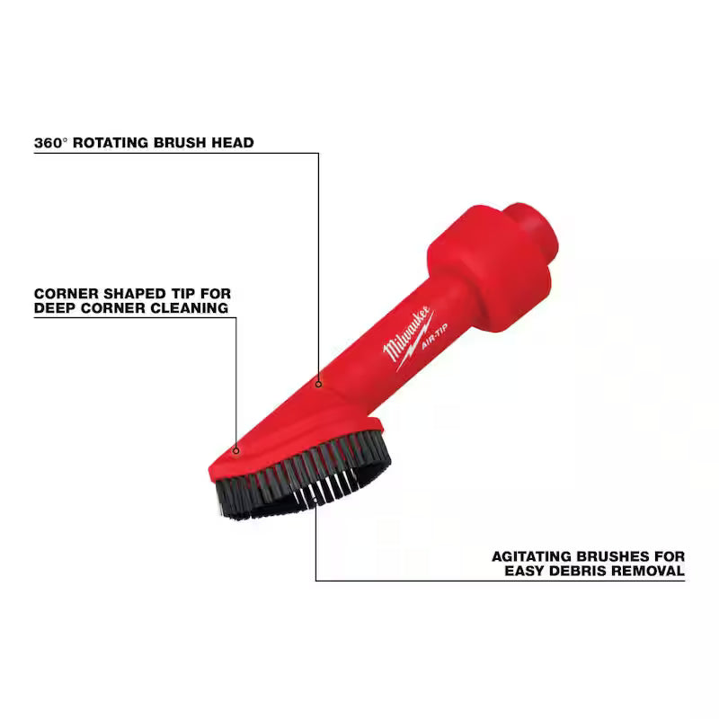 Cordless Wet/Dry Vacuum with 3-Piece Crevice, Nozzle and Brush Kit D850