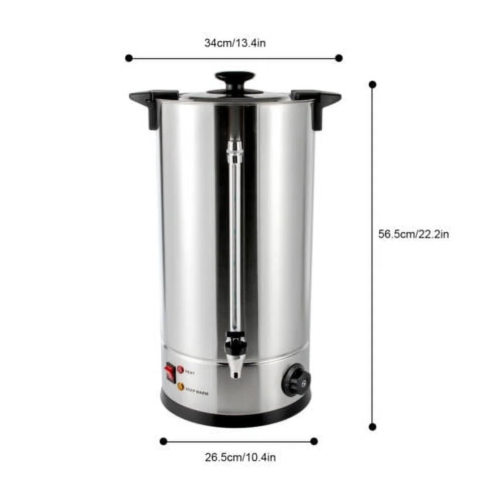 25L Electric Hot Water Boiler Tea Urn Stainless Steel Z641