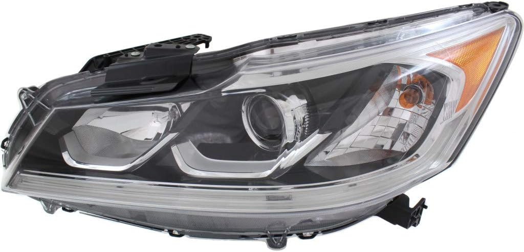 Passenger Side Headlight for Honda Accord 2016 2017 O341317