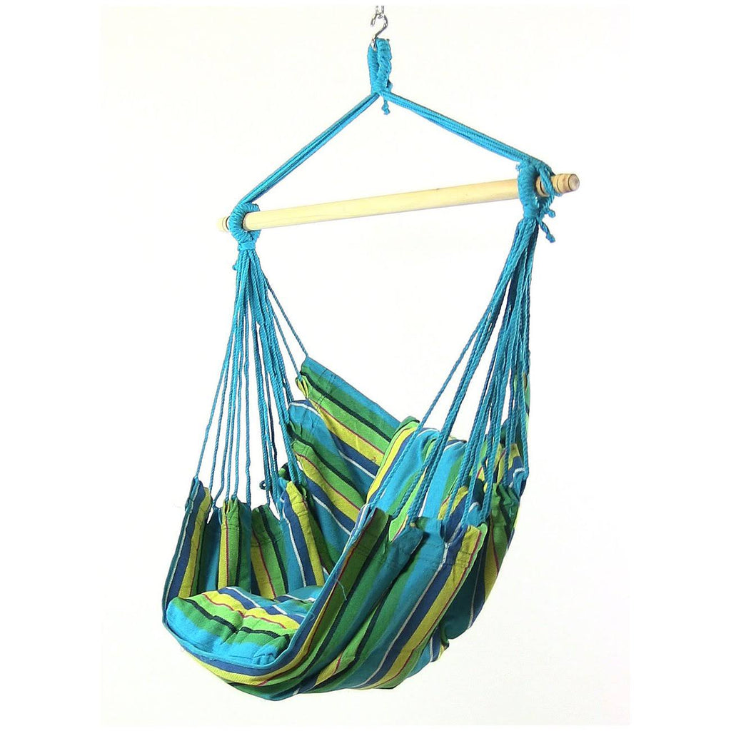 Hanging Hammock Chair Swing and C-Stand Set D7593
